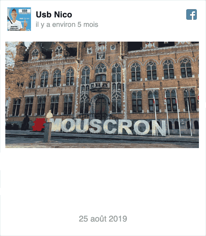 Notre page Facebook USBelgium